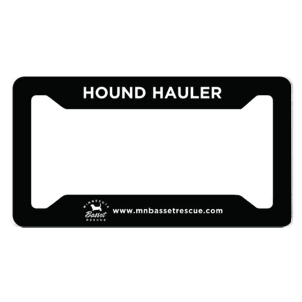 Aluminum License Plate Frame - Sublimated Logo Thumbnail