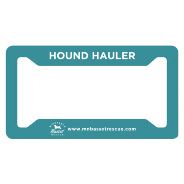 Aluminum License Plate Frame - Sublimated Logo Thumbnail