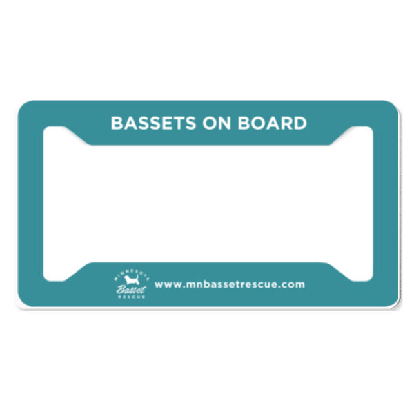 Aluminum License Plate Frame - Sublimated Logo Thumbnail