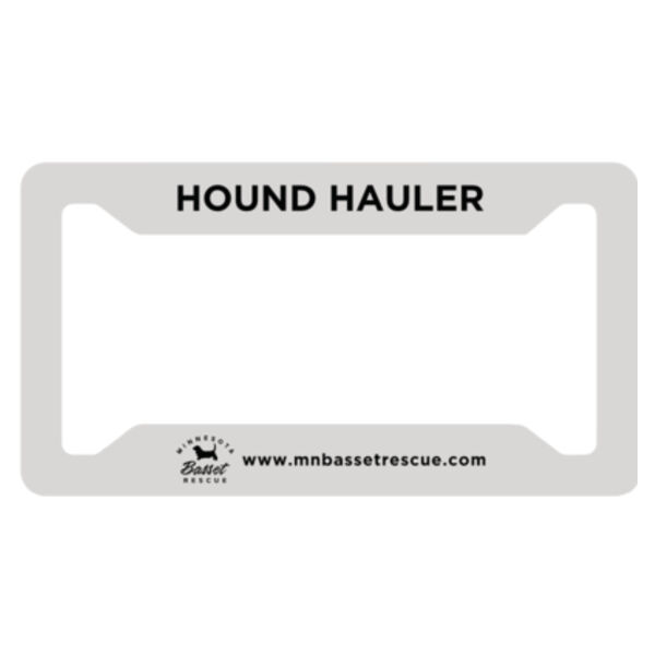 Aluminum License Plate Frame - Sublimated Logo Thumbnail