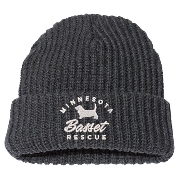 Sportsman 12" Chunky Knit Cuffed Beanie - Embroidered Logo Thumbnail