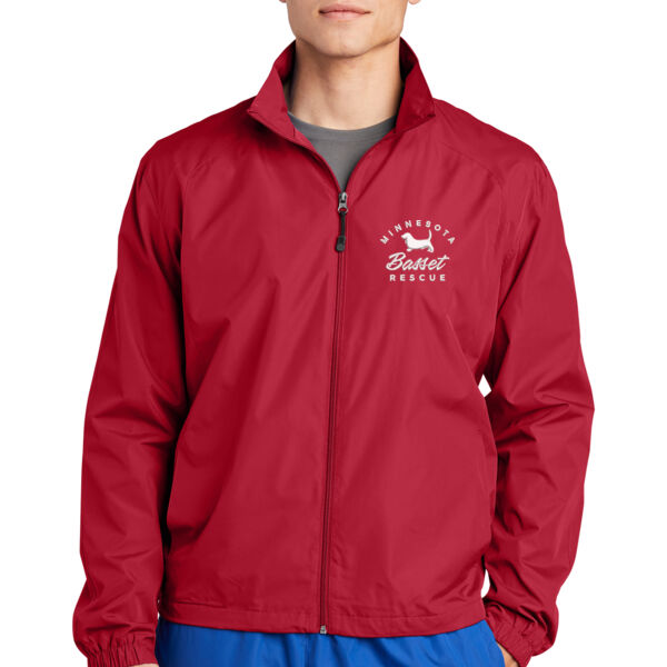 Sport-Tek® Full-Zip Wind Jacket - Embroidered Logo Thumbnail