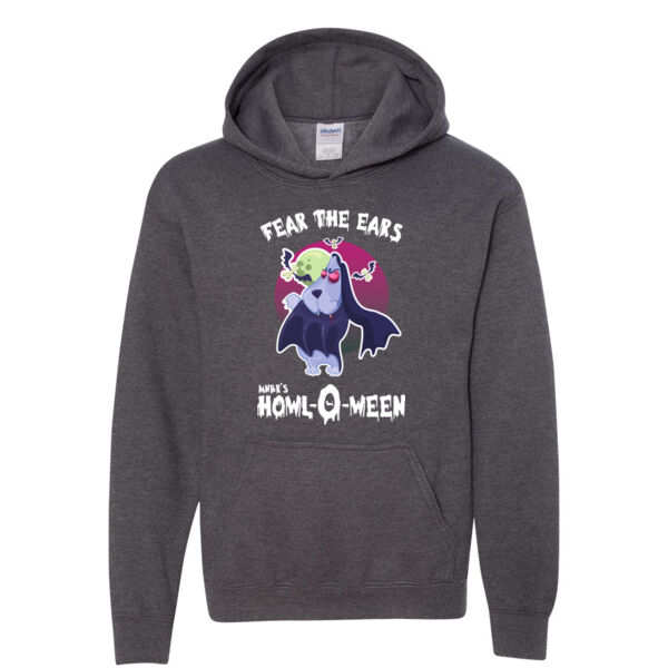Heavy Blend Youth Hooded Sweatshirt - Printed Logo Thumbnail