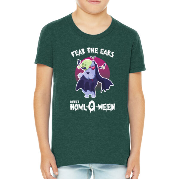 Bella+Canvas Youth Heather CVC Tee - Printed Logo Thumbnail