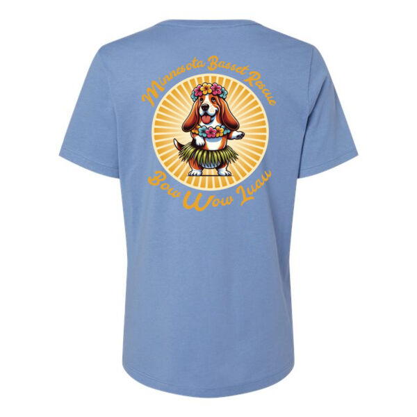 Bella & Canvas Women's Relaxed Jersey Tee - Printed Logos Thumbnail