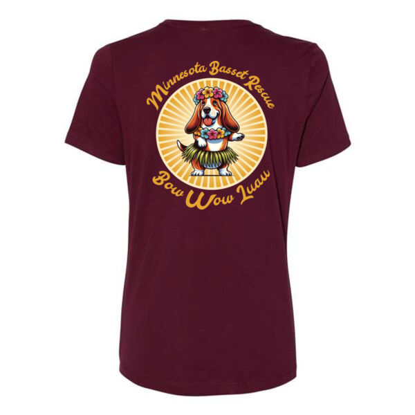 Bella & Canvas Women's Relaxed Jersey Tee - Printed Logos Thumbnail