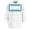 Eight Knot Button Chef Coat with Thermometer Pocket Thumbnail