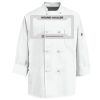 Eight Knot Button Chef Coat with Thermometer Pocket Thumbnail