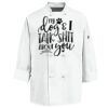 Eight Knot Button Chef Coat with Thermometer Pocket Thumbnail