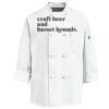 Eight Knot Button Chef Coat with Thermometer Pocket Thumbnail