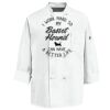 Eight Knot Button Chef Coat with Thermometer Pocket Thumbnail