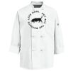 Eight Knot Button Chef Coat with Thermometer Pocket Thumbnail