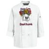 Eight Knot Button Chef Coat with Thermometer Pocket Thumbnail