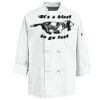 Eight Knot Button Chef Coat with Thermometer Pocket Thumbnail