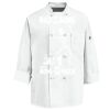 Eight Knot Button Chef Coat with Thermometer Pocket Thumbnail