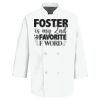 Three-Quarter Sleeve Chef Coat Thumbnail