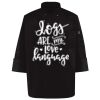 Ten Pearl Button Black Chef Coat Thumbnail